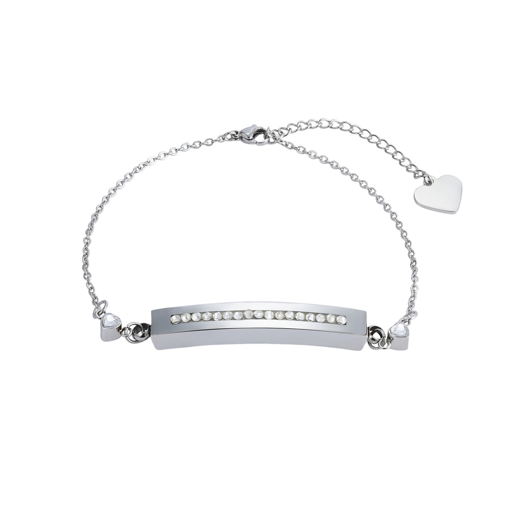 Silver Crystal Bracelet