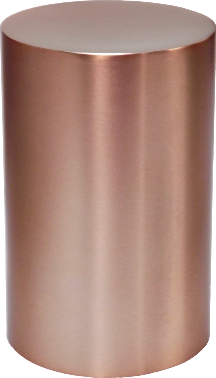 Copper Cylinder Stainless Steel Adult Urn